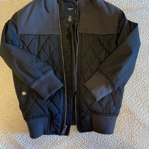 GAP Black Quilted Boy Jacket. Size 5